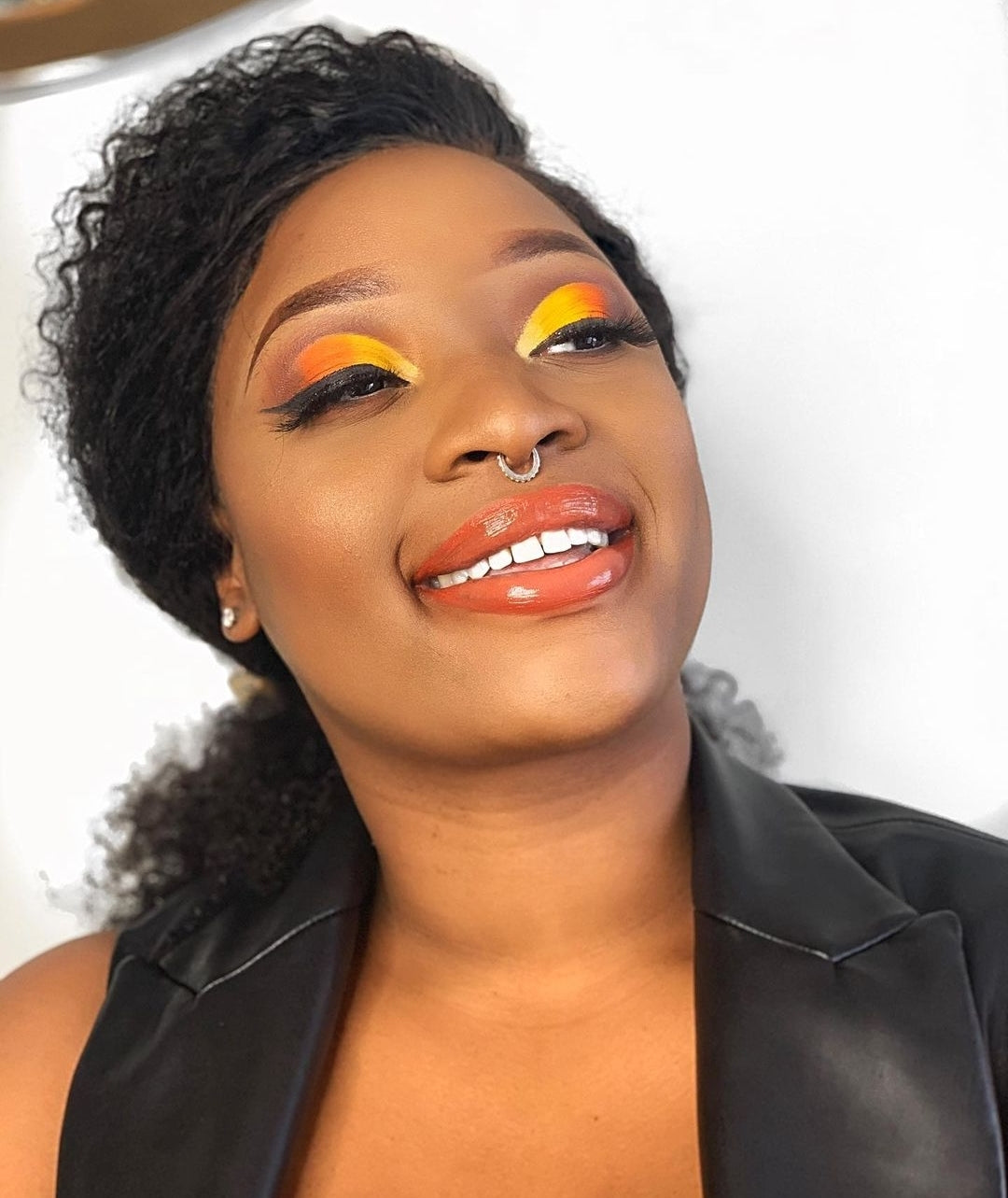 Eezy clear lipgloss and Sunset liquid matte lipstick