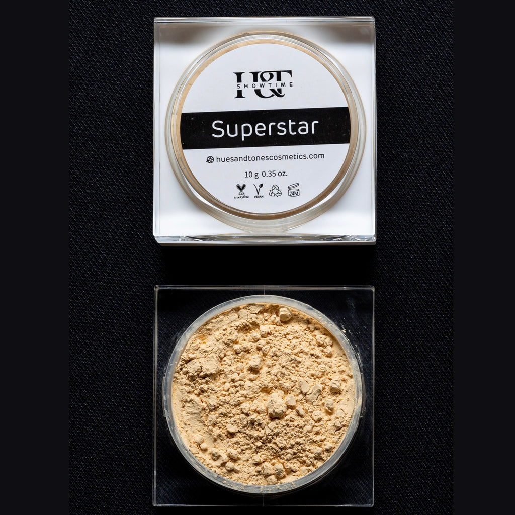 Translucent Powder Clicks ‘Showtime’ Translucent setting powders – Hues and Tones Cosmetics