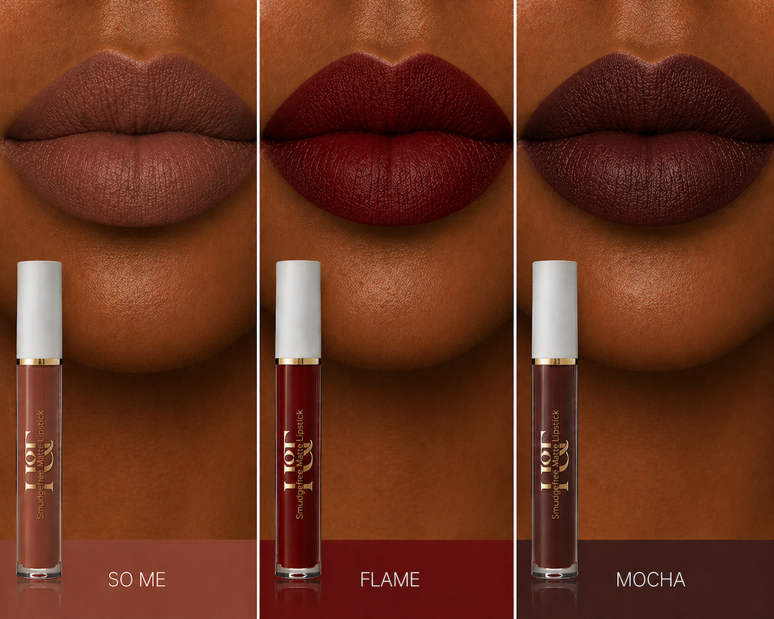 Lipstick faves: So Me + Mocha + Flame