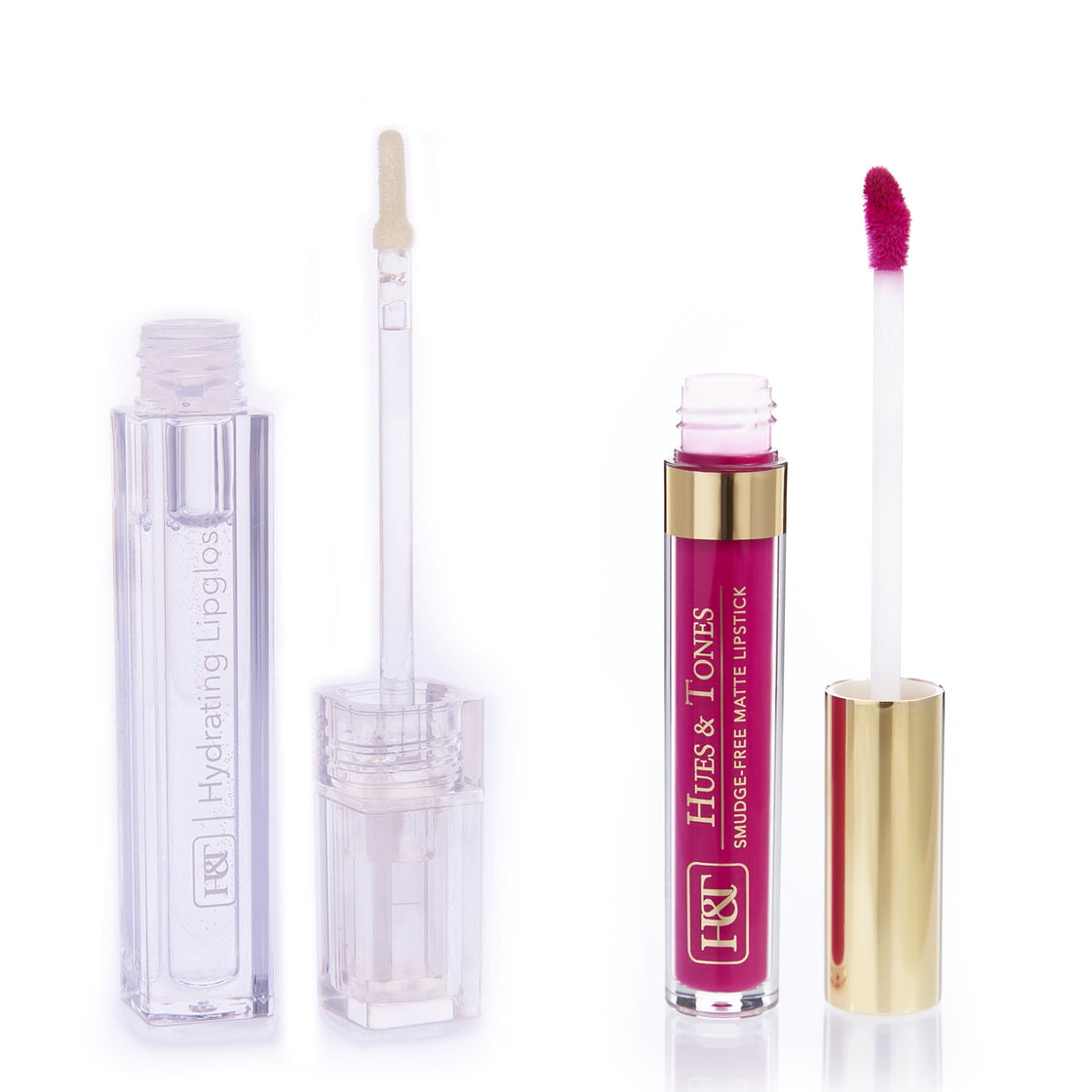 Eezy clear lipgloss and Bawse Chic matte lipstick