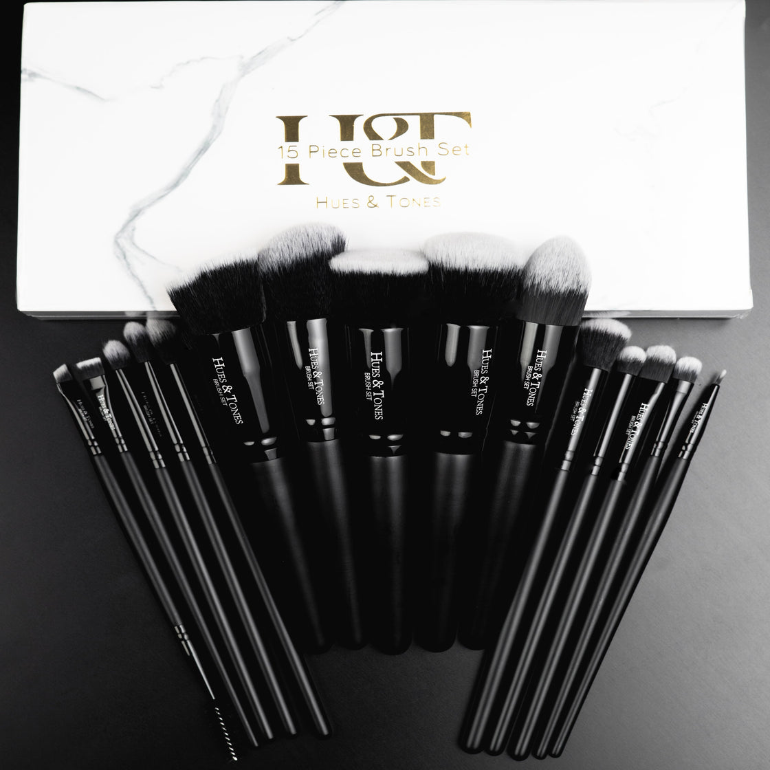 15 Piece brush set